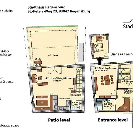 Stadthaus Holiday home Regensburg